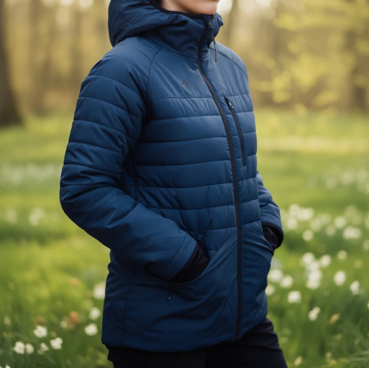 Hundlands Trainingsjacke Air Hybrido nachtblau