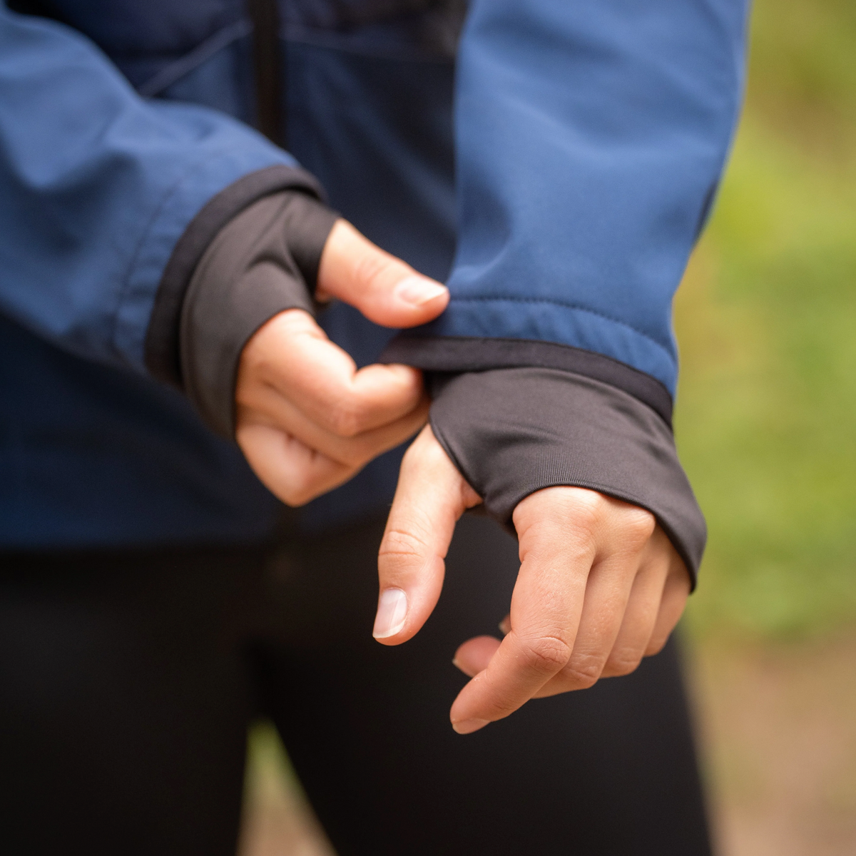 Hundlands Trainingsjacke Air Hybrido nachtblau