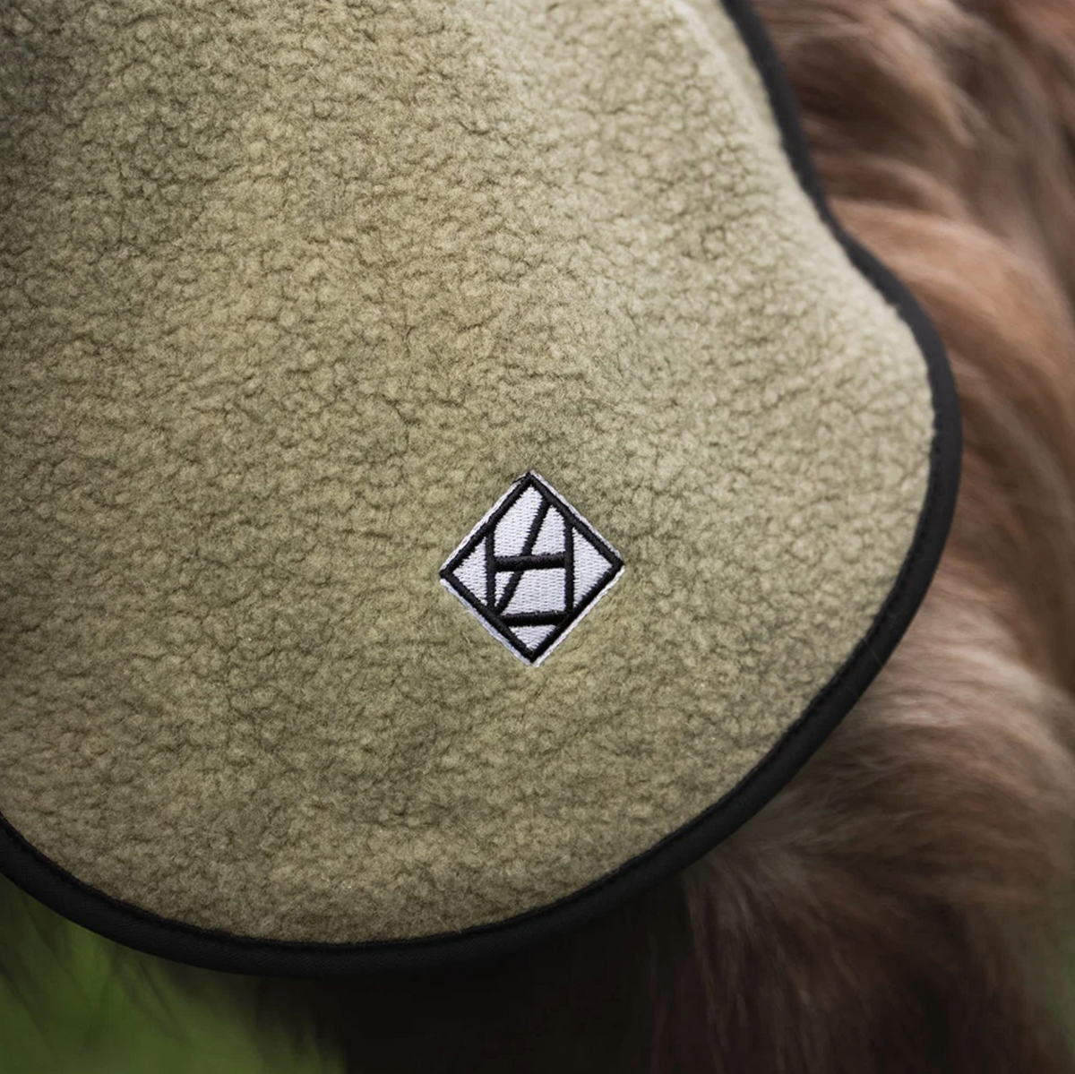 Hundlands Wollmantel Sport moosgrün