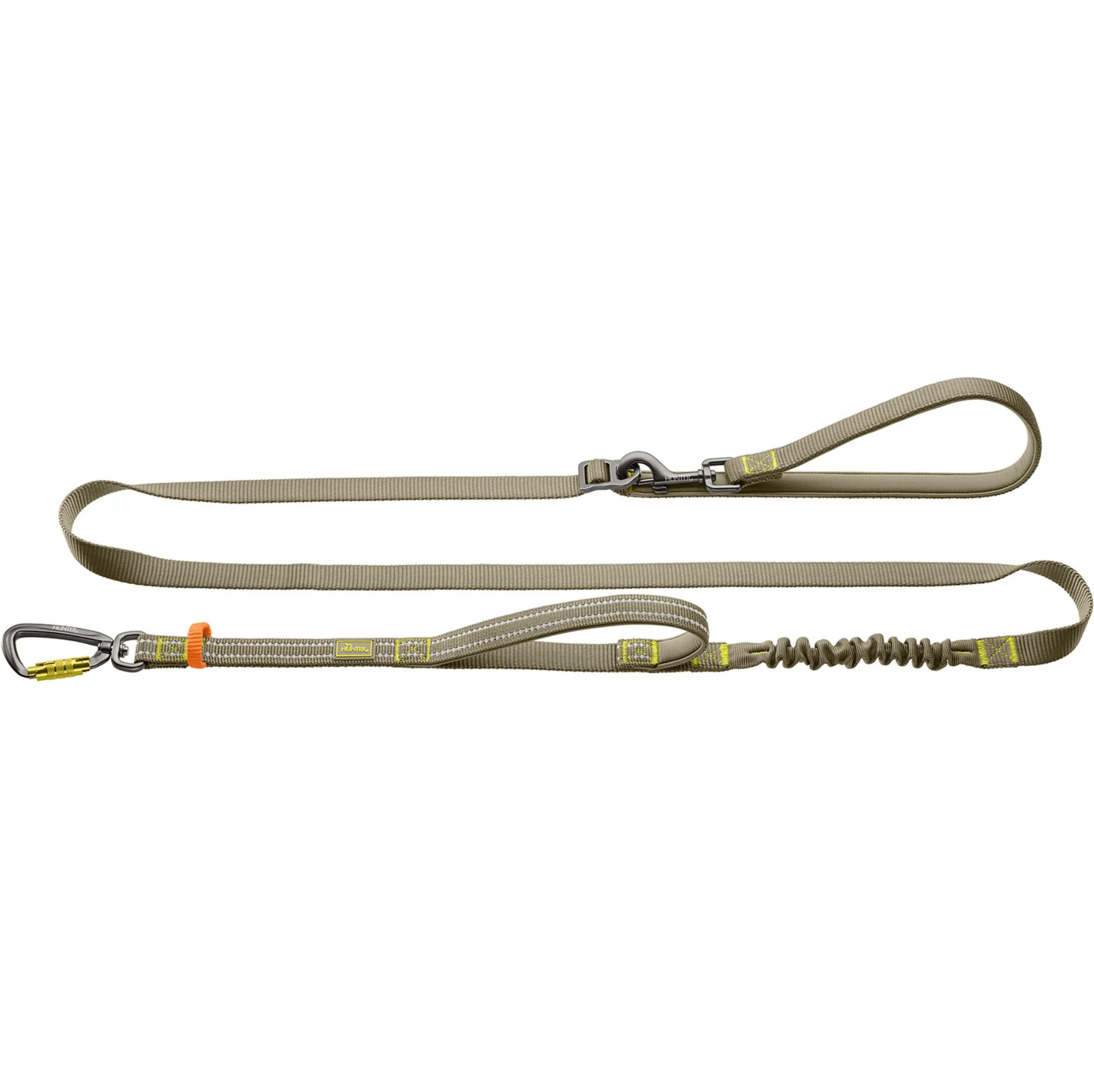 Hunter Action-Leine ErgoMove Pro™ "graugrün"