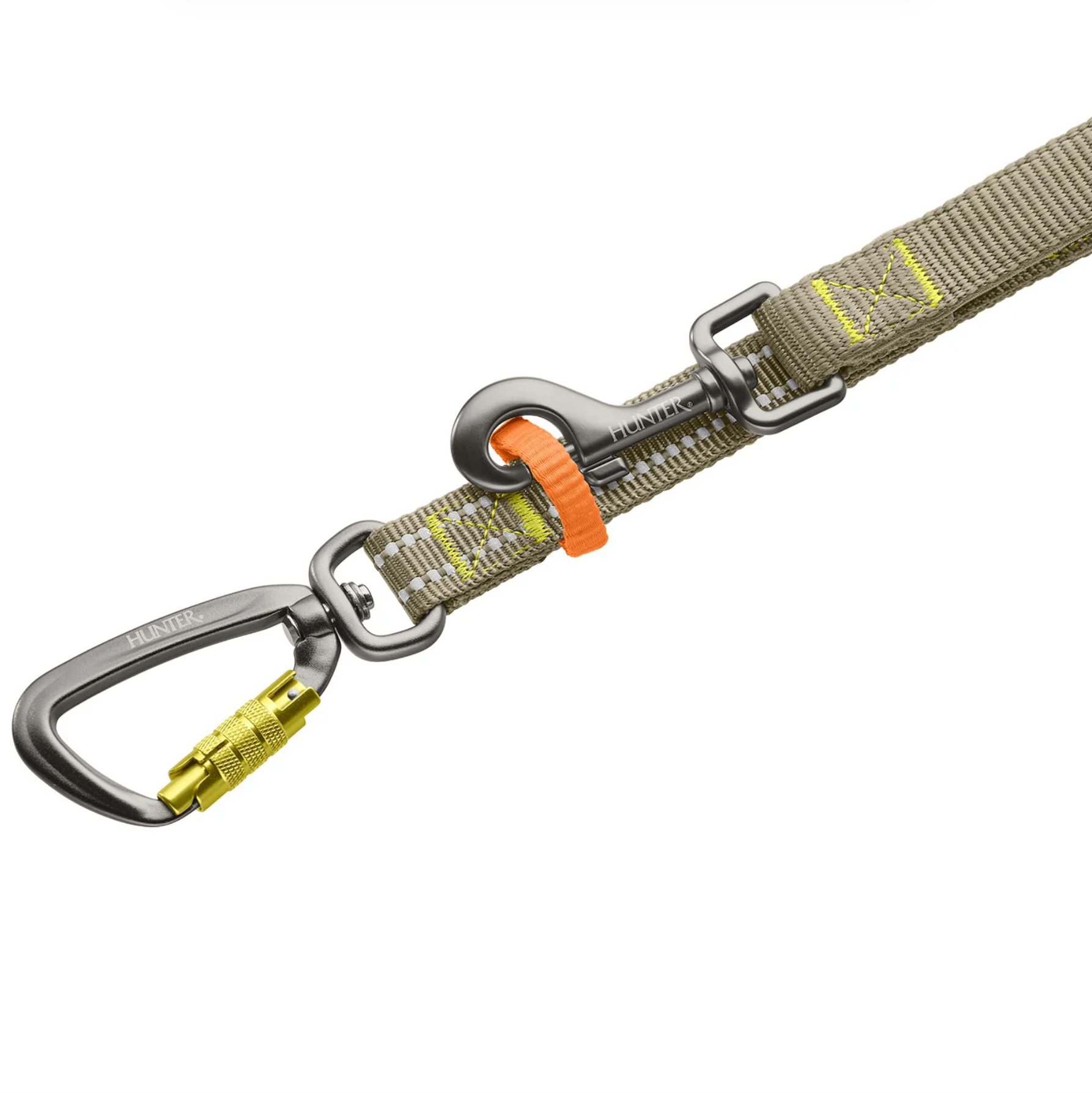 Hunter Action-Leine ErgoMove Pro™ "graugrün"