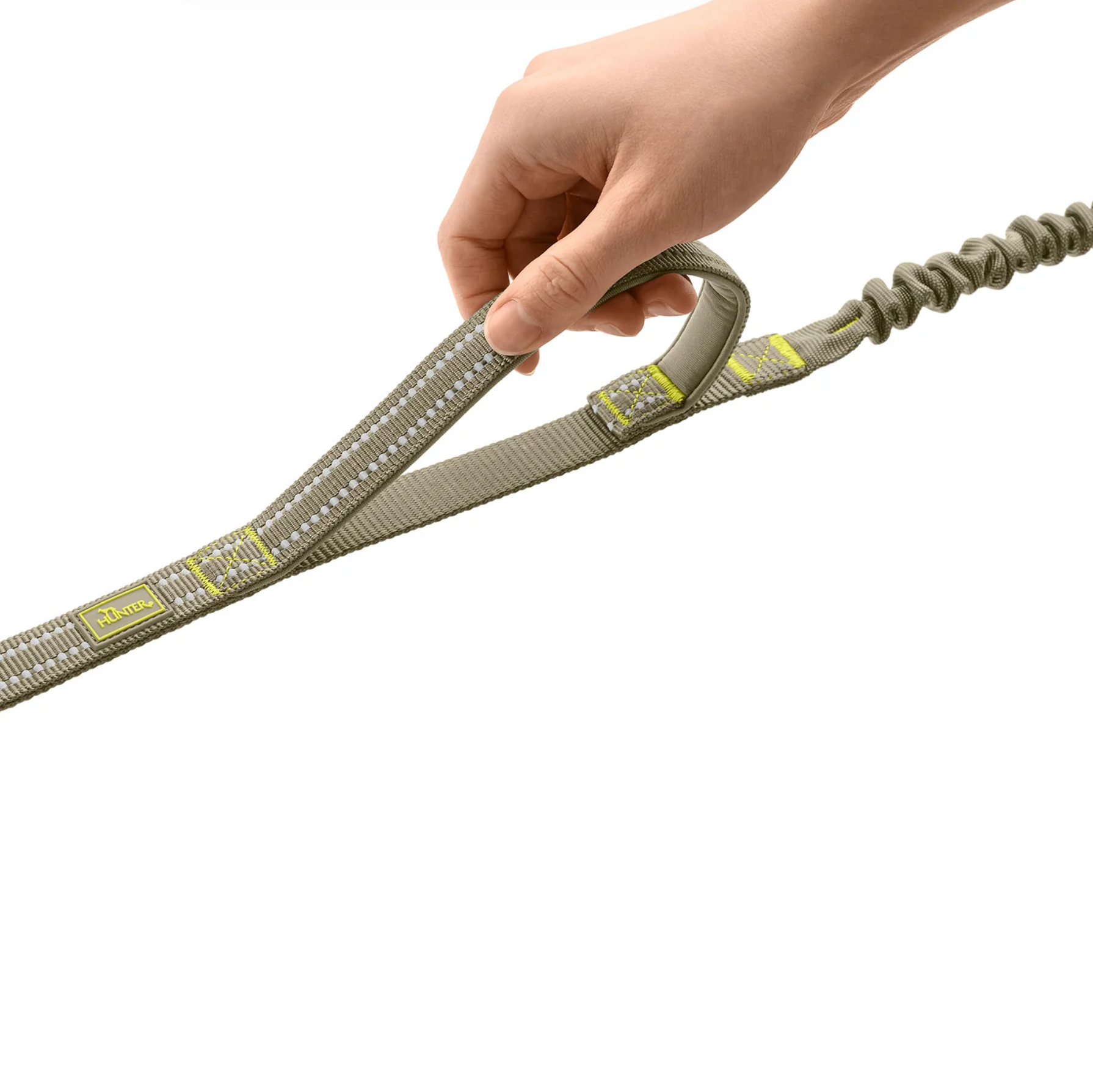 Hunter Action-Leine ErgoMove Pro™ "graugrün"