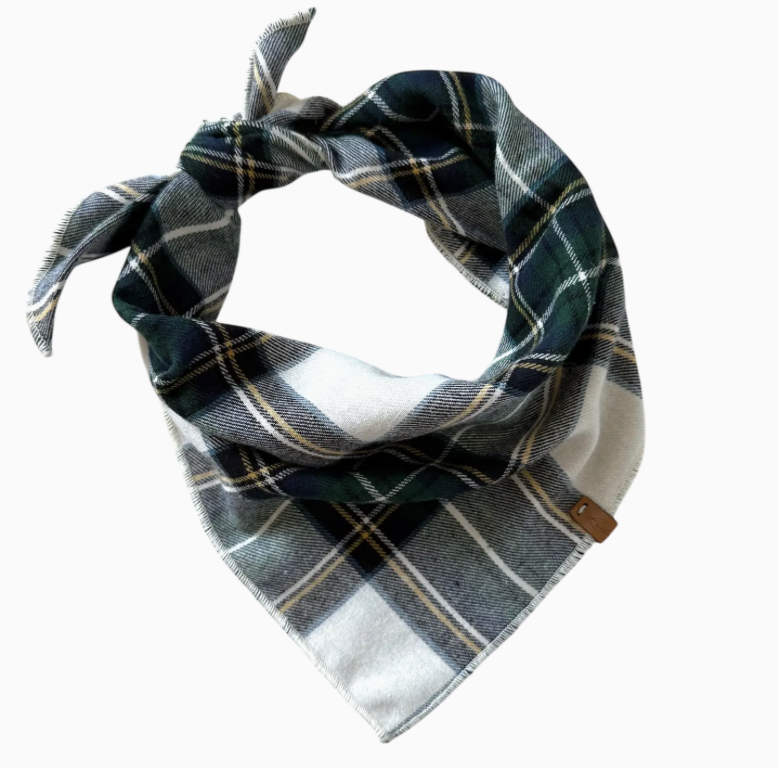 Lieblingspfote Flanell Halstuch "Checks"