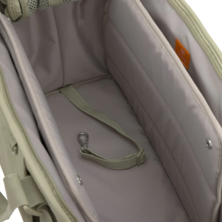 PALOPA Hundetragetasche WEDA "Crinkled Pale Olive"
