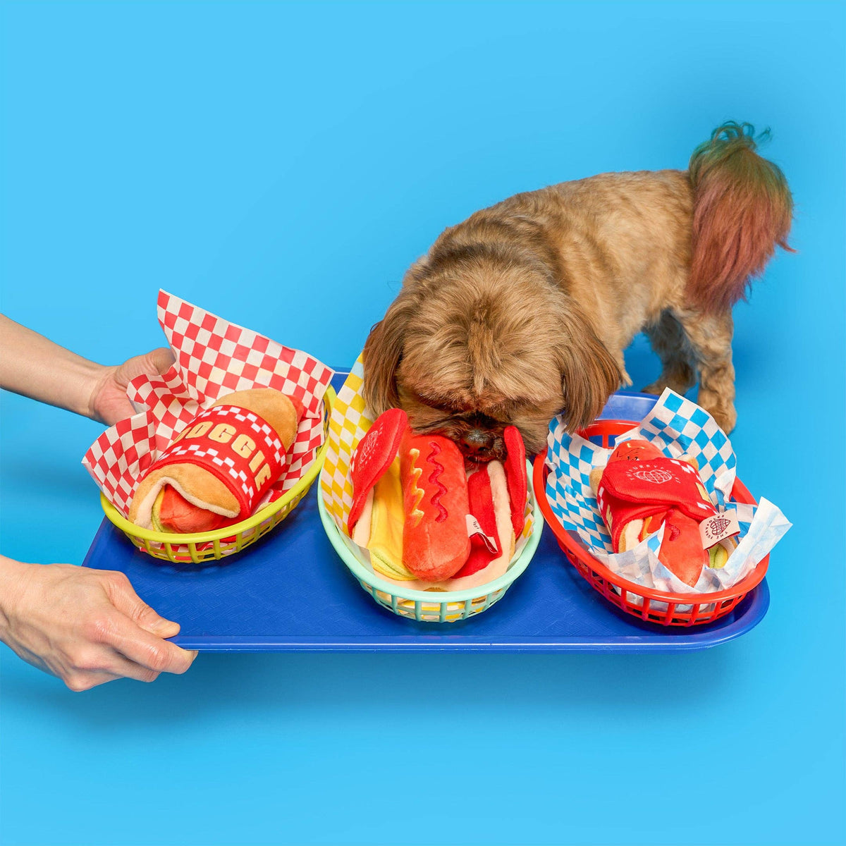 the furryfolks Nasenarbeit Hundespielzeug "Hot Doggie"