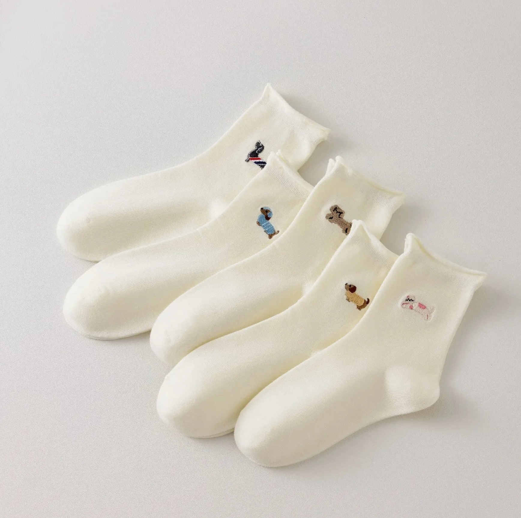 Tites Chaussettes Socken Box "Kleiner Hund & Katze"