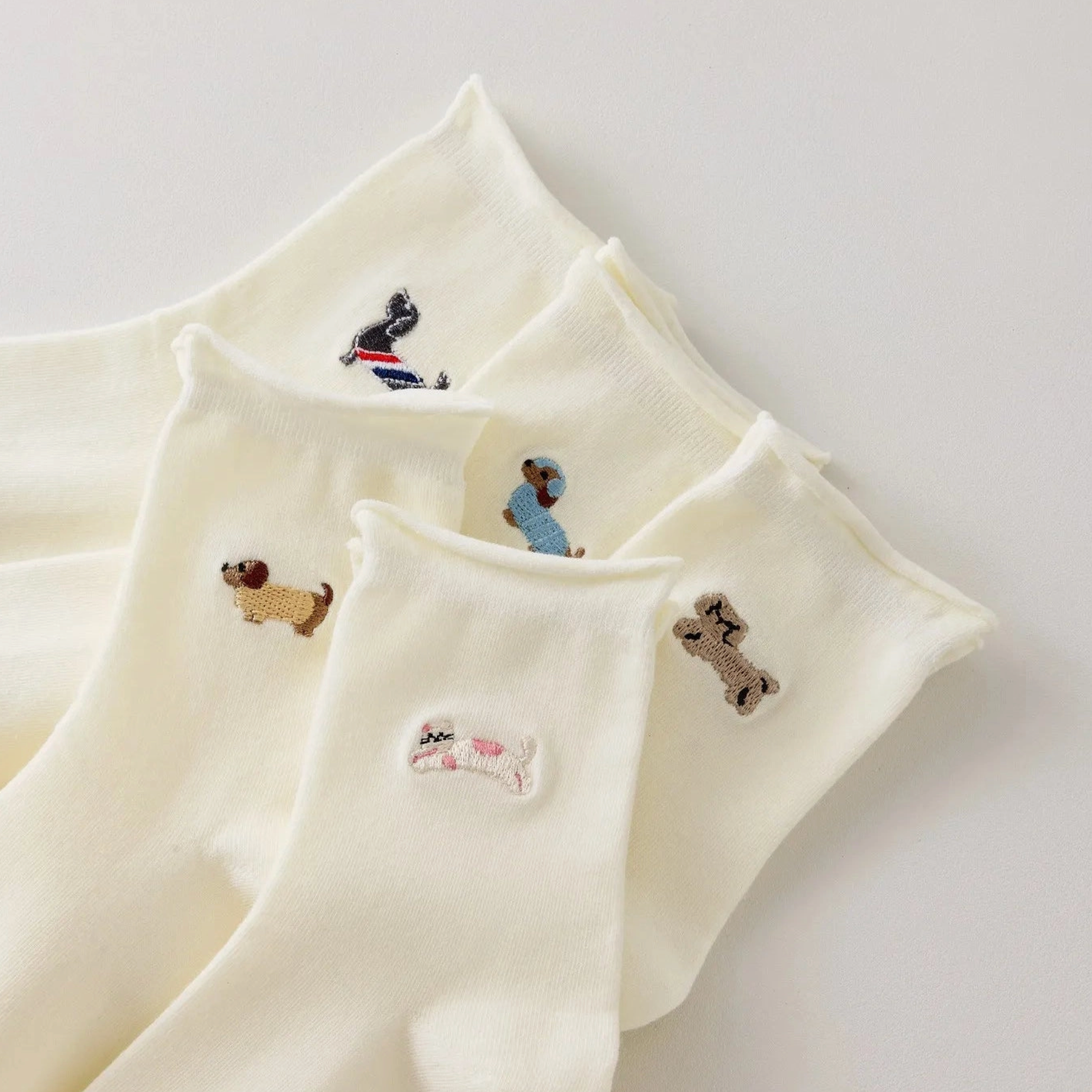 Tites Chaussettes Socken Box "Kleiner Hund & Katze"