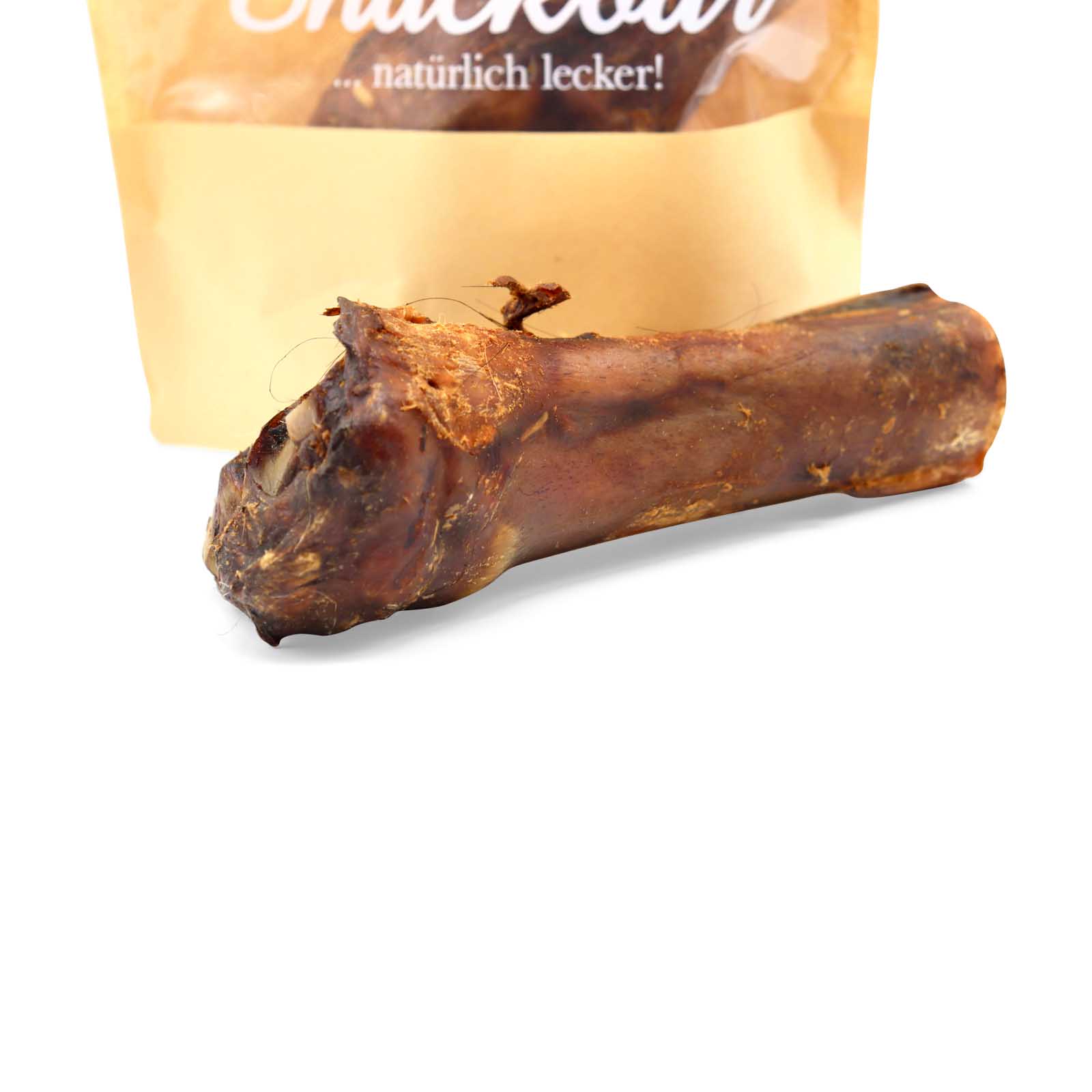 HealthyDog Canadoo natürlicher Pferdehautknochen 1/2 mit Achillessehne