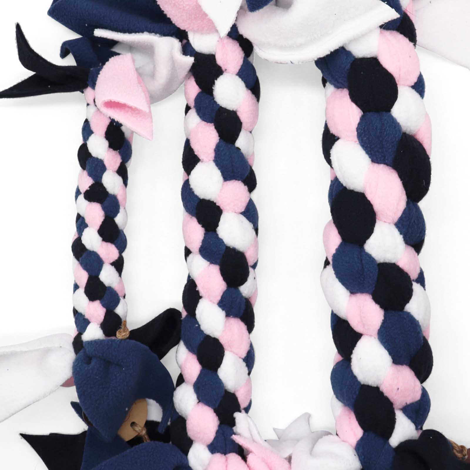 HealthyDog Fleece Hundespielzeug "bubblegum"