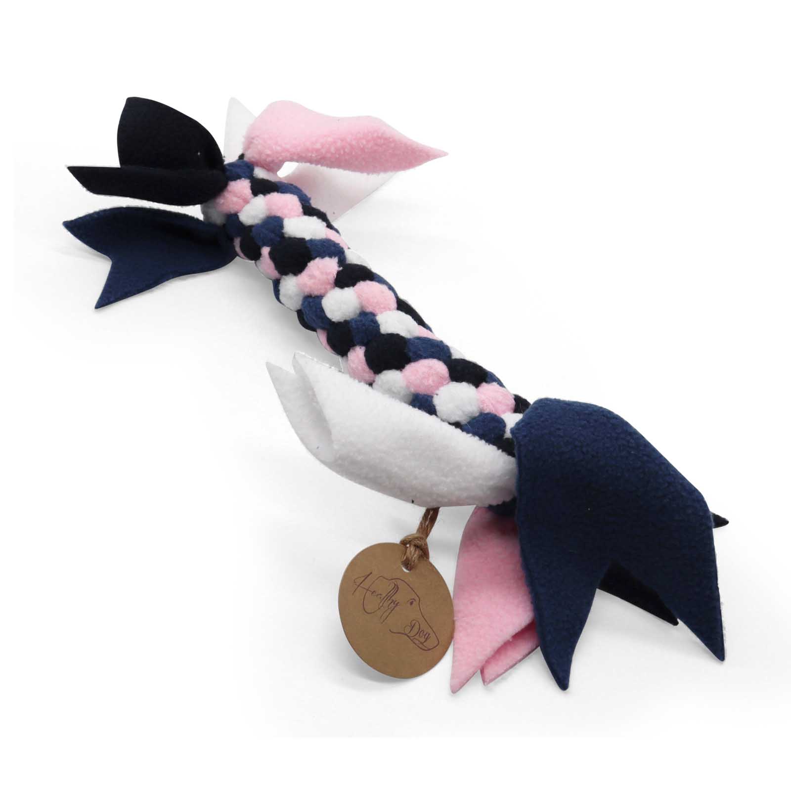 HealthyDog Fleece Hundespielzeug "bubblegum"