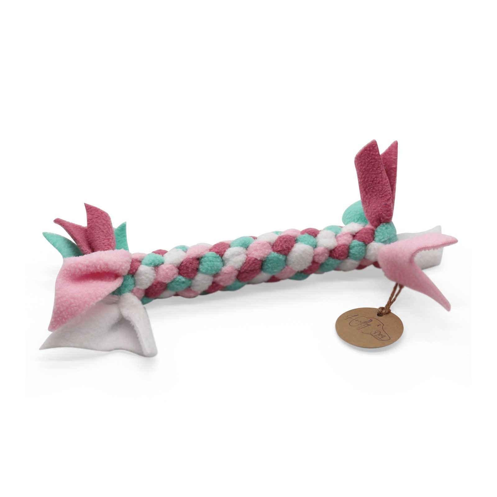 HealthyDog Fleece Hundespielzeug "candyland"