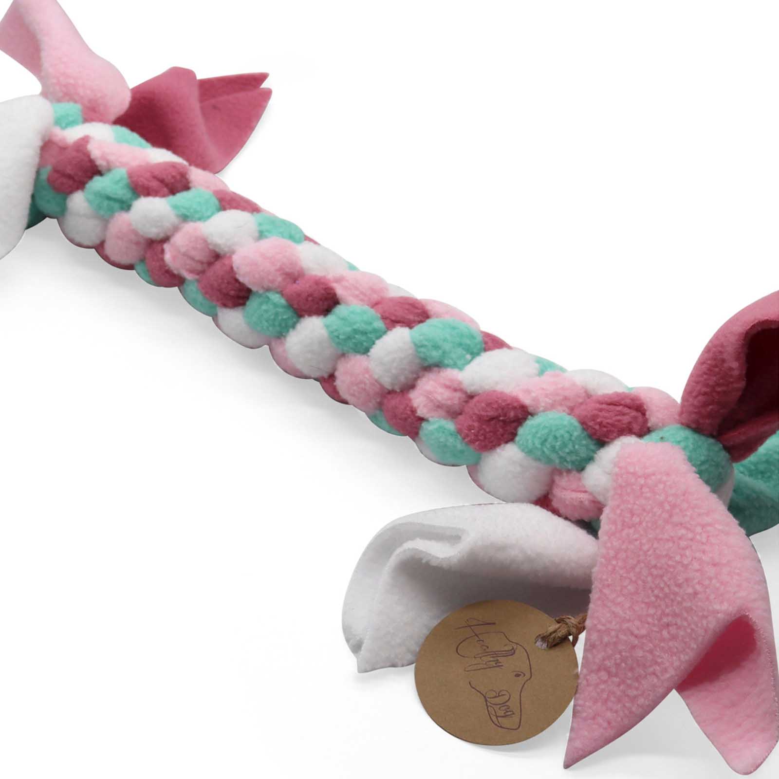 HealthyDog Fleece Hundespielzeug "candyland"
