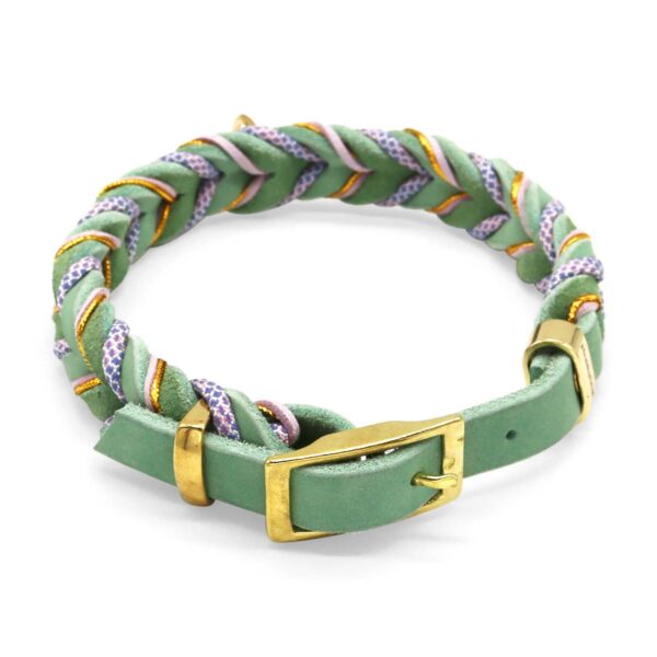 HealthyDog Lederhalsband "Aura"
