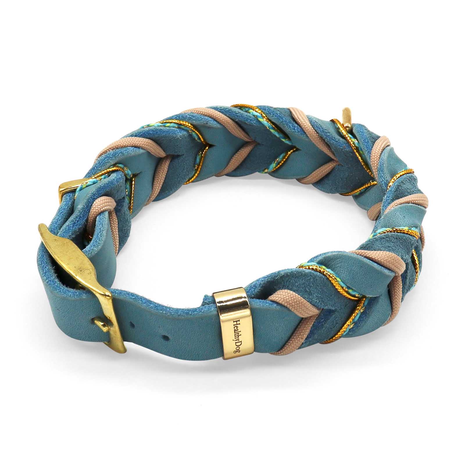 HealthyDog Lederhalsband "Brooks"
