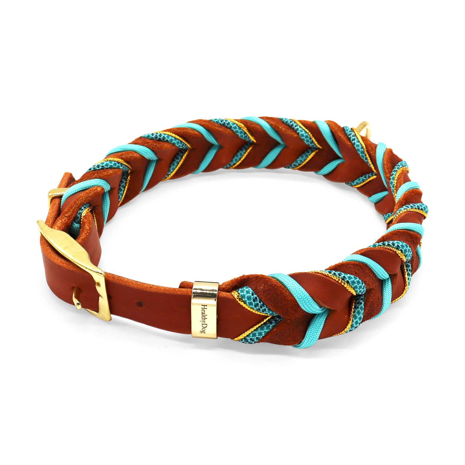 HealthyDog Lederhalsband "Cookie"