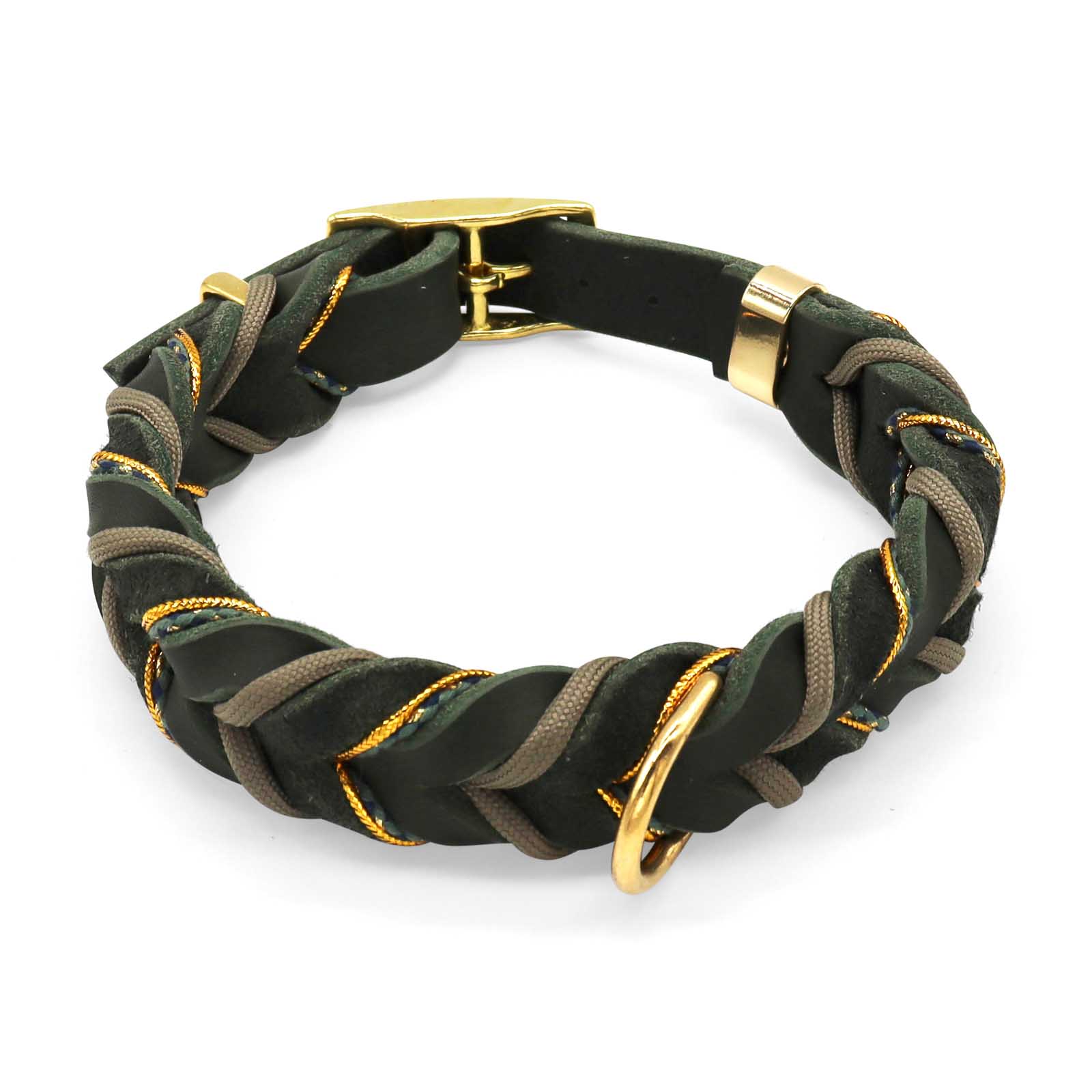 HealthyDog Lederhalsband "Django"