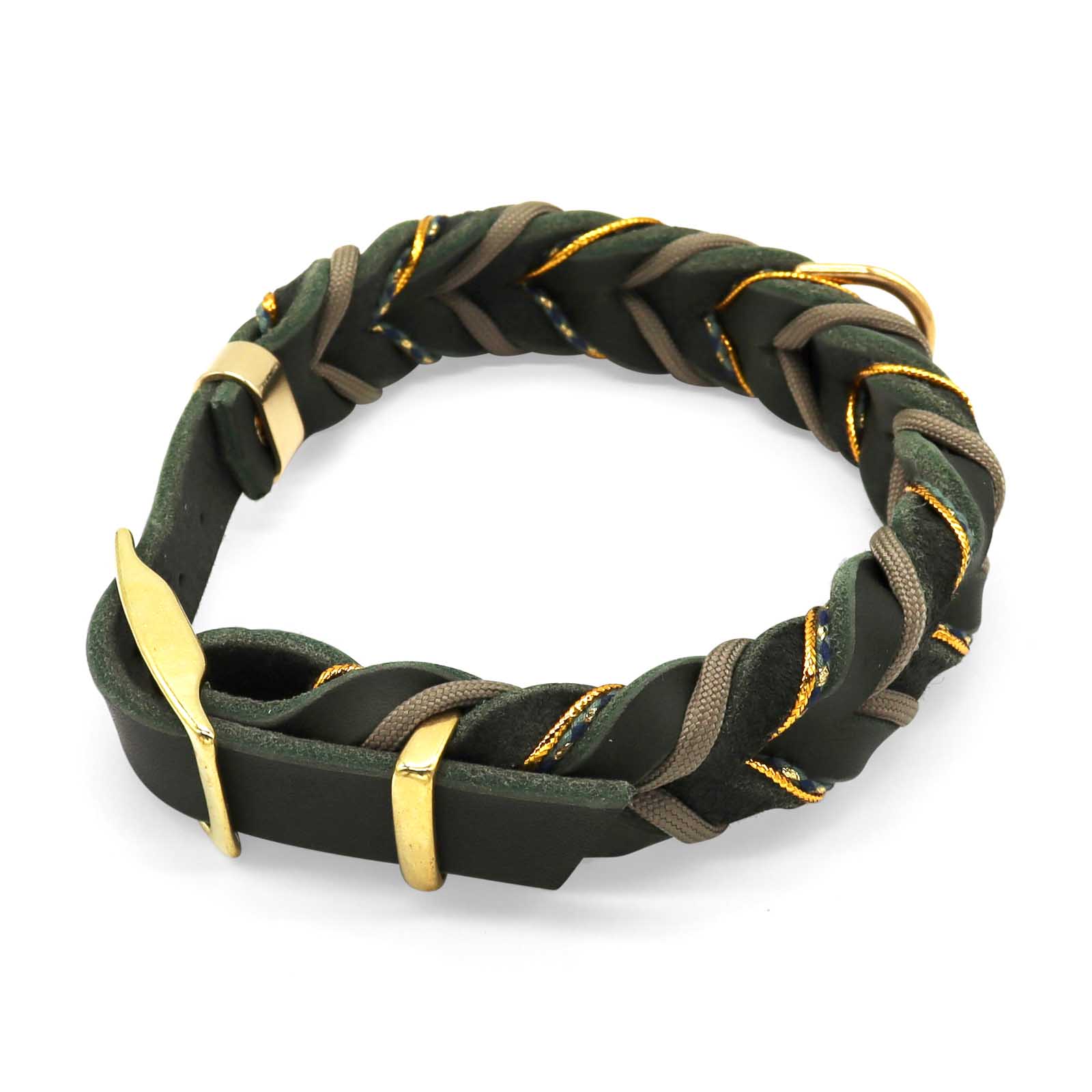 HealthyDog Lederhalsband "Django"