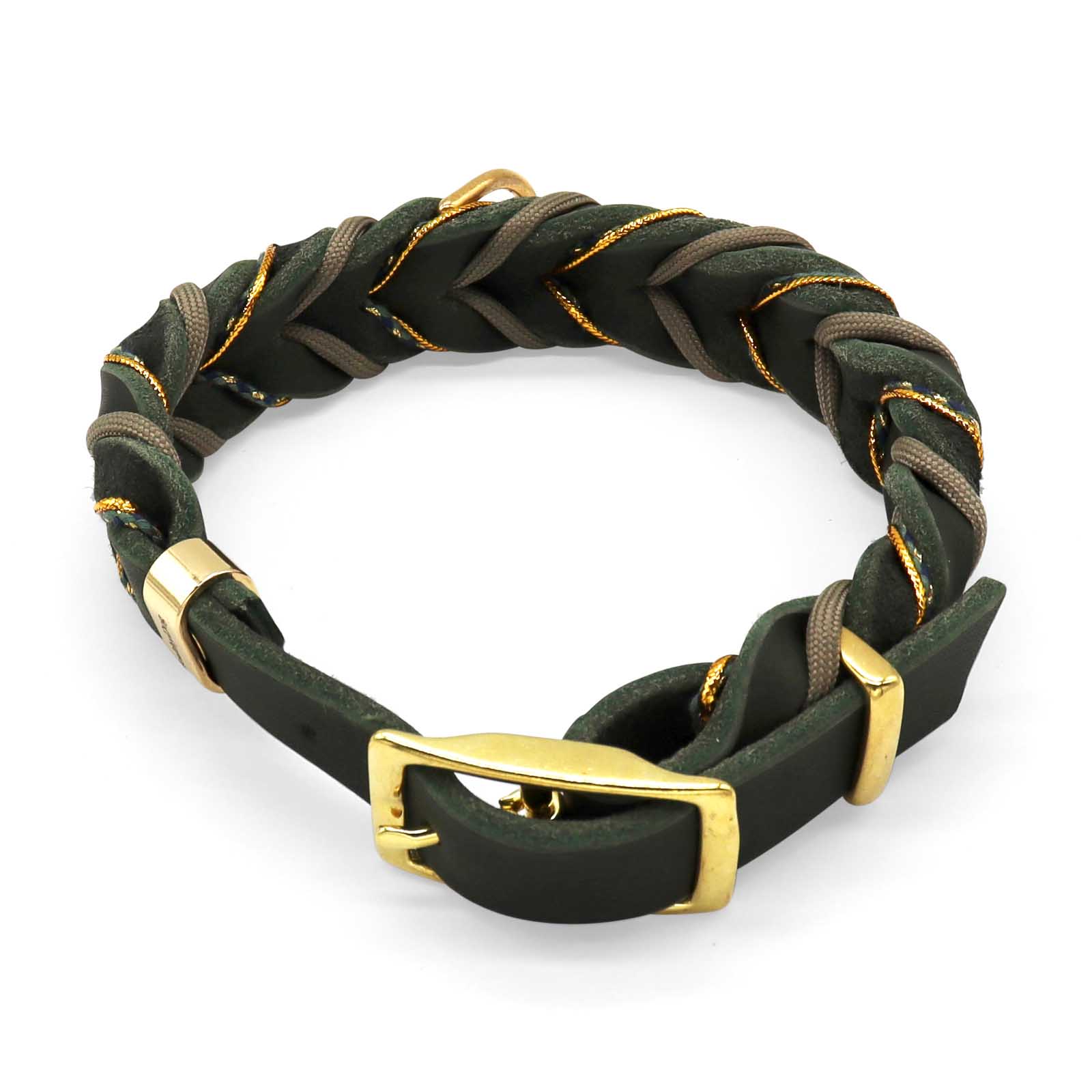 HealthyDog Lederhalsband "Django"