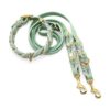 HealthyDog Lederhalsband und Lederleine "Aura"
