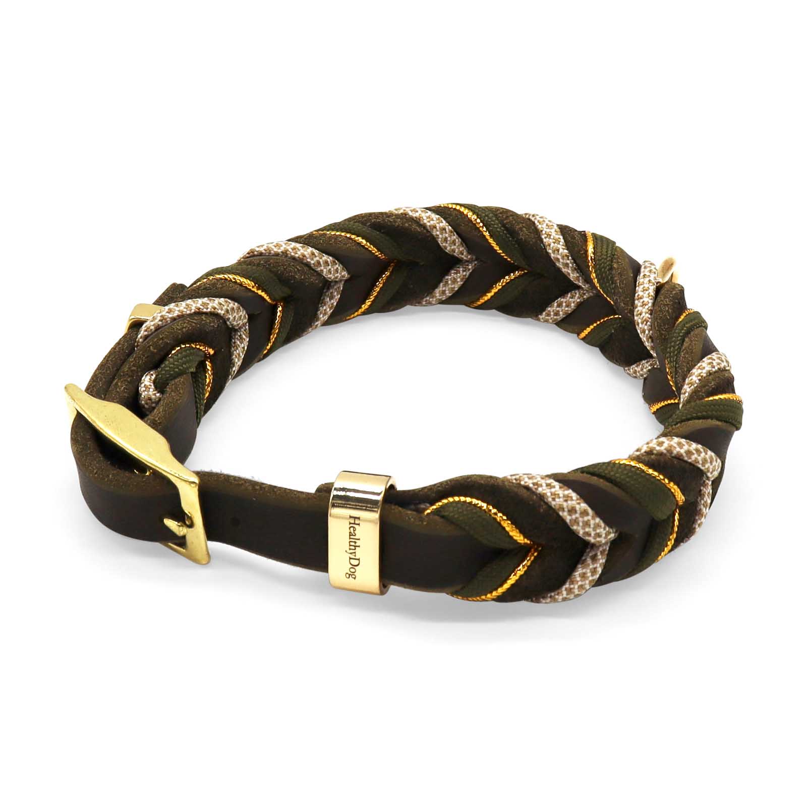 HealthyDog Lederhalsband "Pepe"