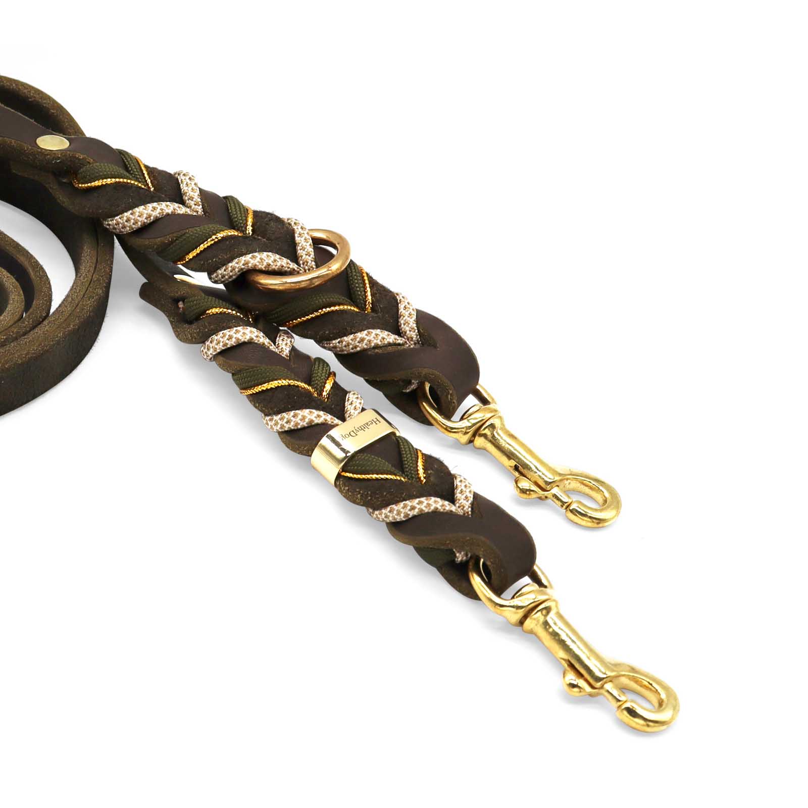 HealthyDog Lederleine "Pepe"