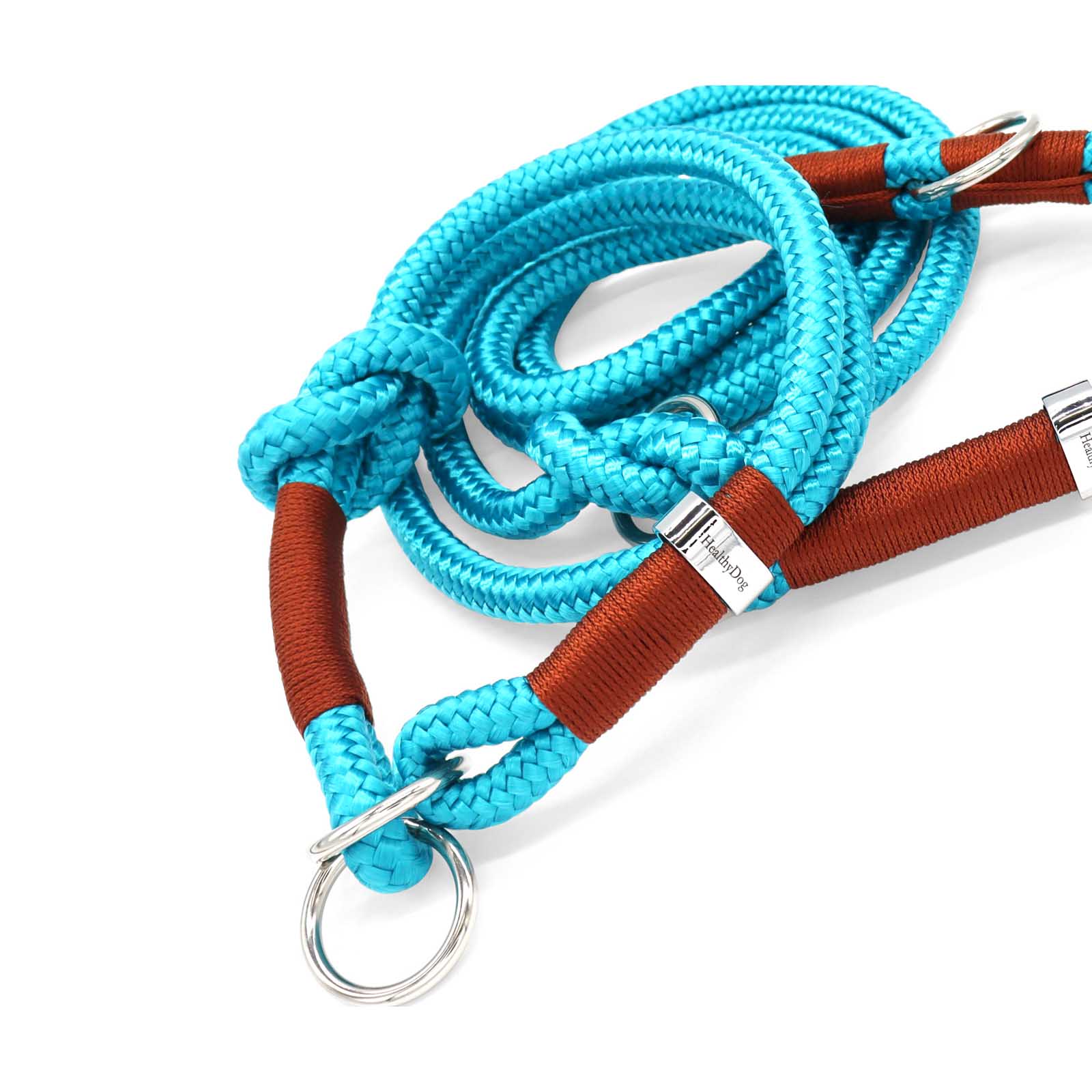 HealthyDog Paracordhalsband und Paracordleine "Archie"