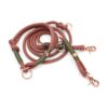 HealthyDog Paracordhalsband und Paracordleine "Dira"