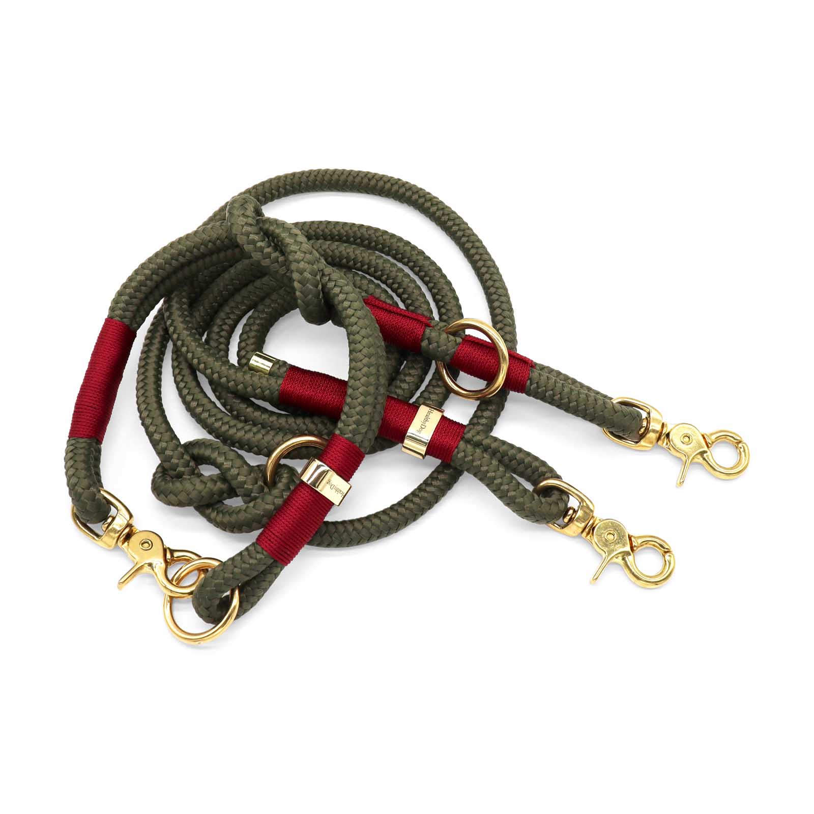 HealthyDog Paracordhalsband und Paracordleine "Destiny"