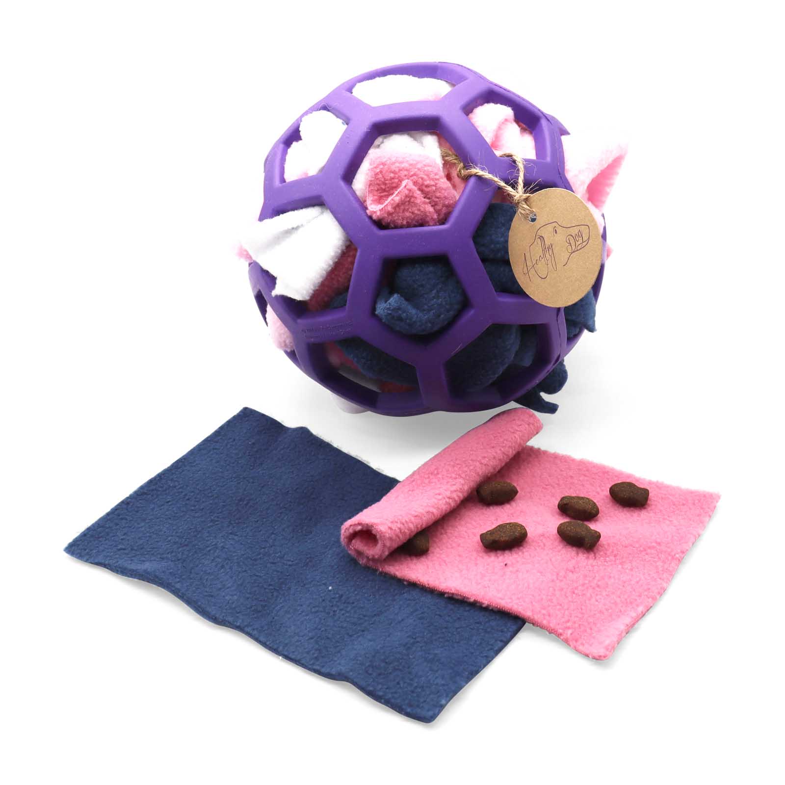 HealthyDog Wunderball Suchspiel lila