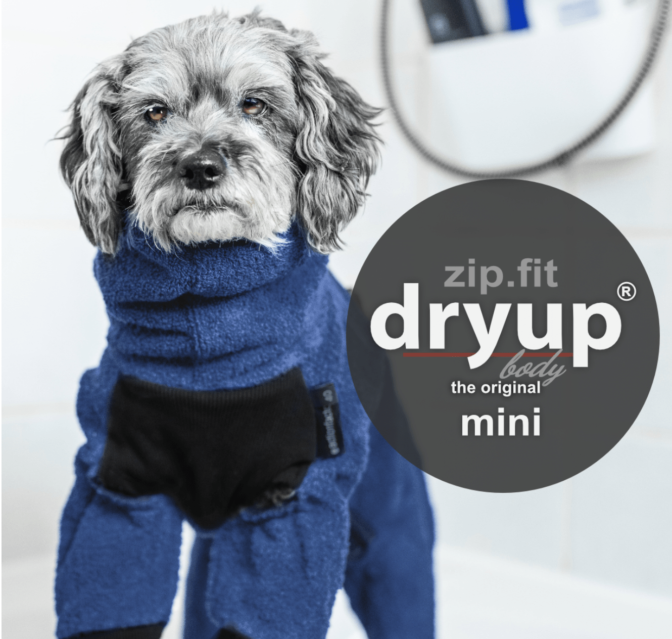 HealthyDog actionfactory dryup body zip.fit marine