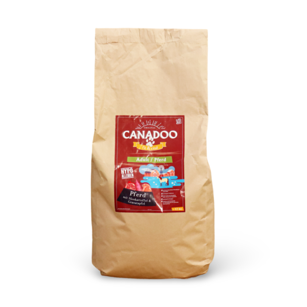 HealthyDog Canadoo Trockenfutter Adult Pferd Hypoallergen