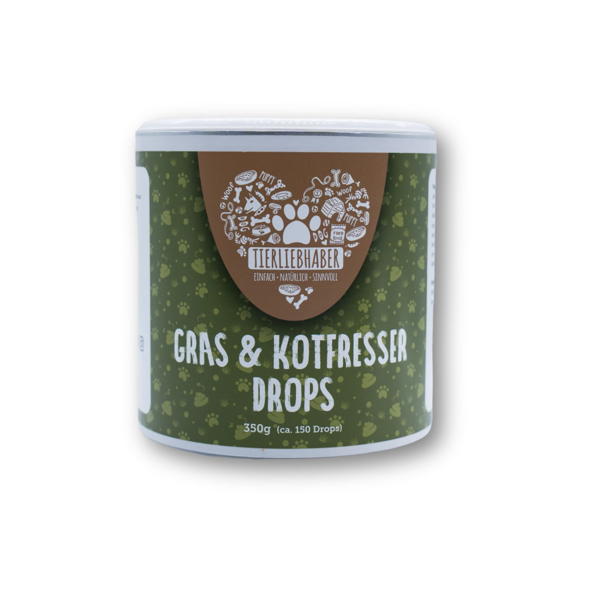 TIERLIEBHABER Gras- & Kotfresser Drops – Natürliche Magenhilfe Für Hunde 🌱🐶 | Probiergröße 25 G