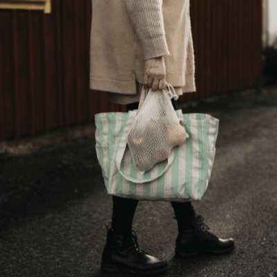 HealthyDog OMOM organische Stofftasche LOW "mint"