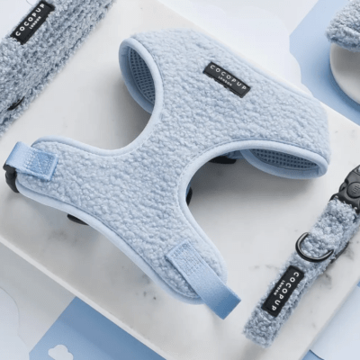 HealthyDog Cocopup Teddy Hundegeschirr "babyblau"