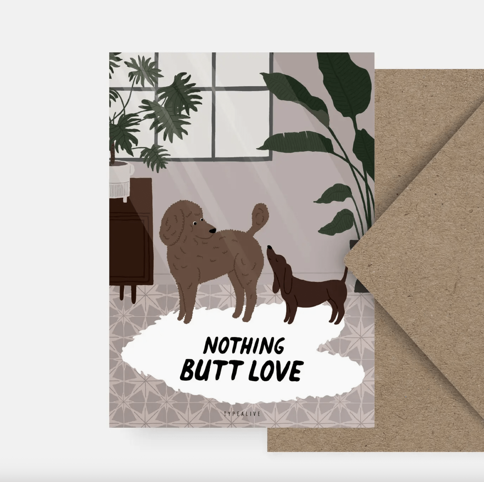 healthydog_produkte_typealive_karte_nothing_butt_love HealthyDog typealive Karte "Nothing Butt Love"